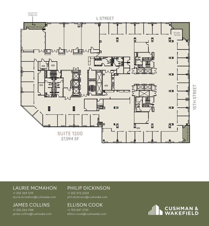 1030 15th St NW, Washington, DC for lease Floor Plan- Image 1 of 1