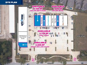 1414-1418 Northpark Dr, Kingwood, TX for lease Site Plan- Image 2 of 2