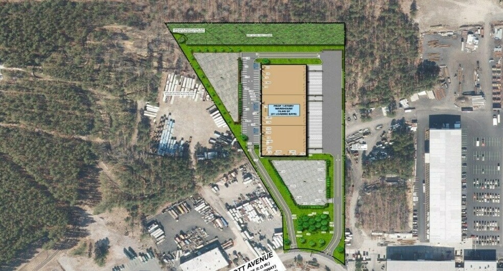 1001 Scott Ave, Calverton, NY for sale - Building Photo - Image 1 of 2