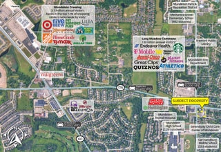 605-625 N Midlothian Rd, Mundelein, IL - AERIAL map view