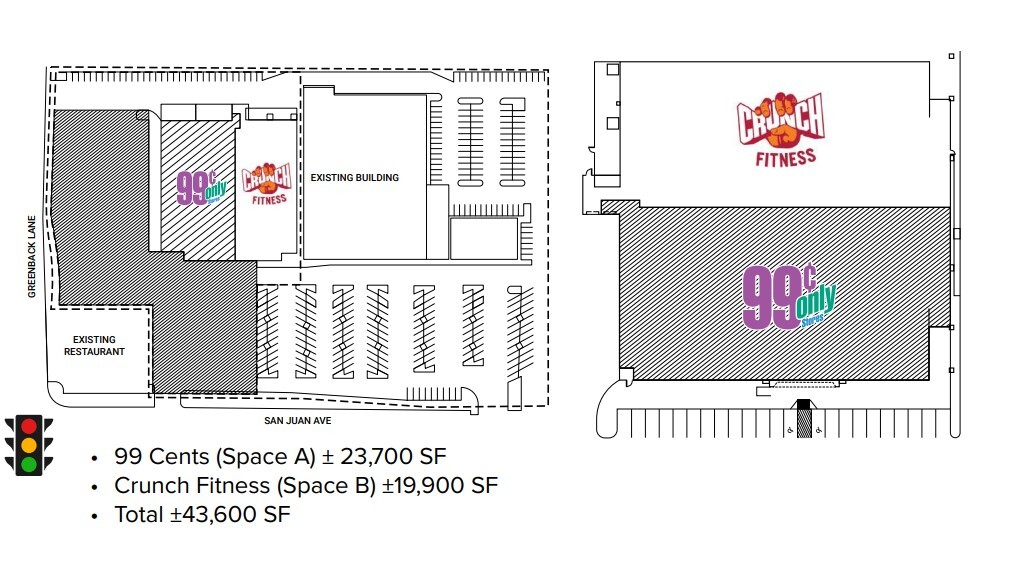 7424 Greenback Ln, Citrus Heights, CA for lease Floor Plan- Image 1 of 1