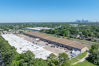 3701-3749 Yale St, Houston, TX - aerial  map view