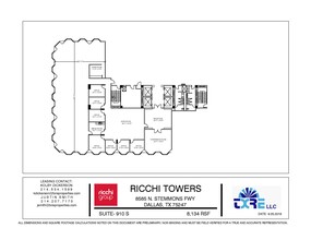 8585 N Stemmons Fwy, Dallas, TX for lease Floor Plan- Image 1 of 1