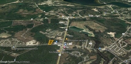 945 Old Folkstone, Sneads Ferry, NC - AERIAL map view - Image1