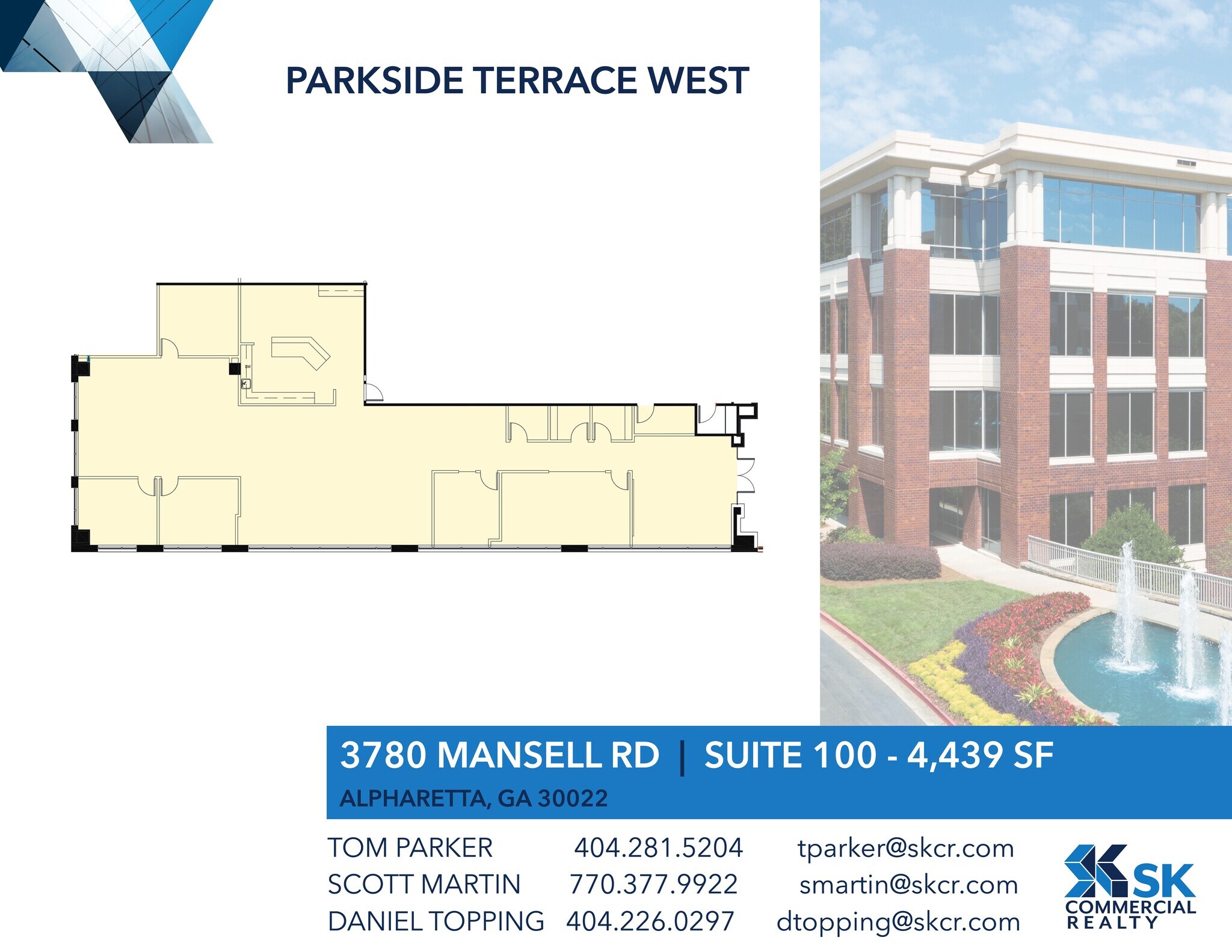 3780 Mansell Rd, Alpharetta, GA for lease Site Plan- Image 1 of 1