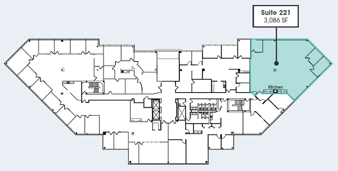 425 S Woods Mill Rd, Town And Country, MO for lease Floor Plan- Image 1 of 1