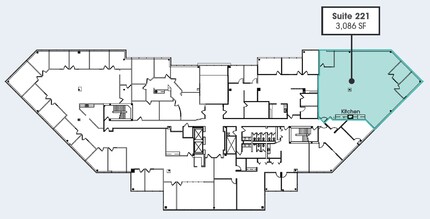 425 S Woods Mill Rd, Town And Country, MO for lease Floor Plan- Image 1 of 1