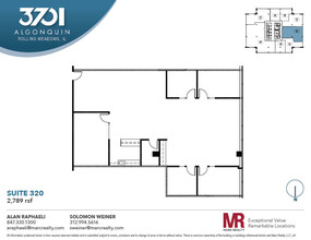 3701 Algonquin Rd, Rolling Meadows, IL for lease Floor Plan- Image 1 of 2