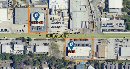 10800-10812 Hillpoint Dr, San Antonio, TX - aerial  map view - Image1