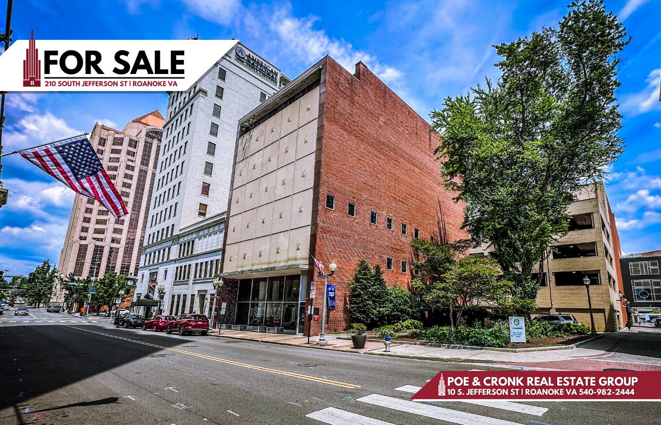 210 S Jefferson St, Roanoke, VA for sale Building Photo- Image 1 of 1