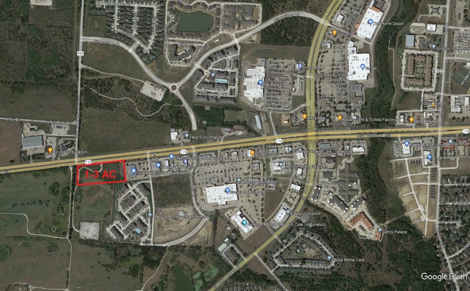 Sw Wilshire, Burleson, Tx 76028 - Pad Sites Fronting Wilshire Blvd 