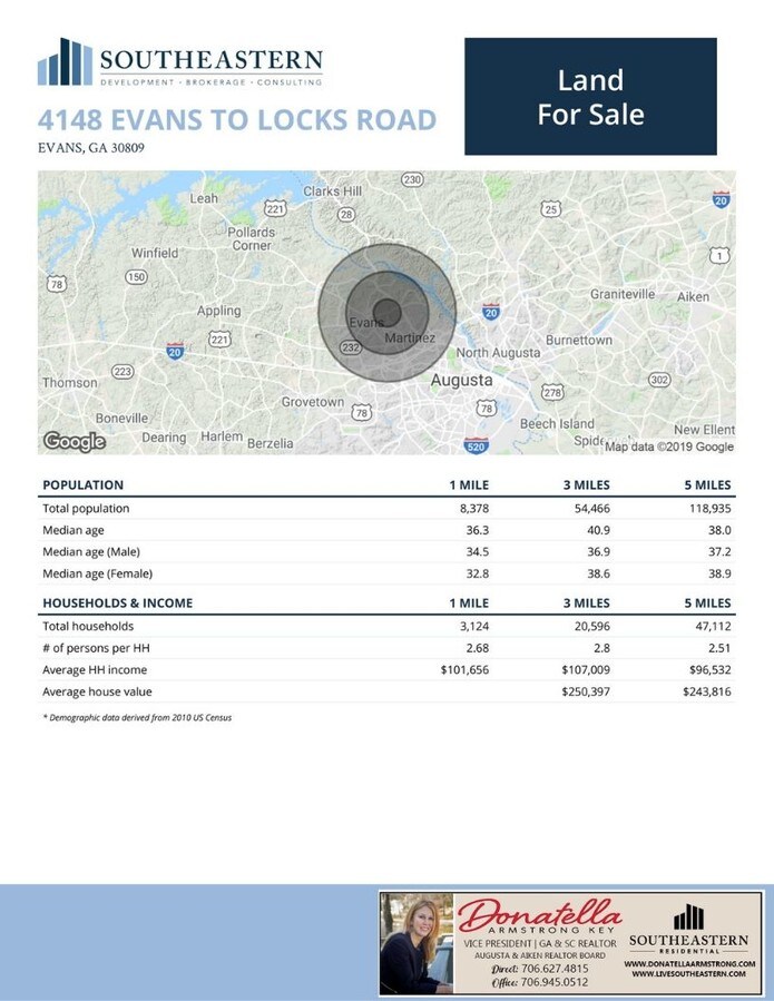 4148 Evans To Locks Rd, Evans, GA 30809