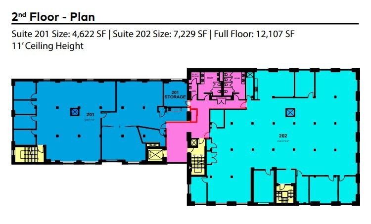 109-117 George St, Toronto, ON for lease Floor Plan- Image 1 of 1