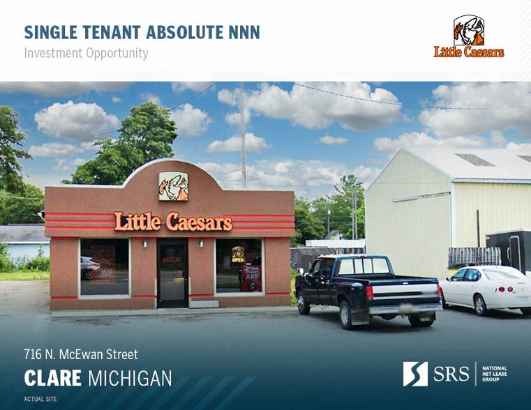 716 N Mcewan St, Clare, MI 48617