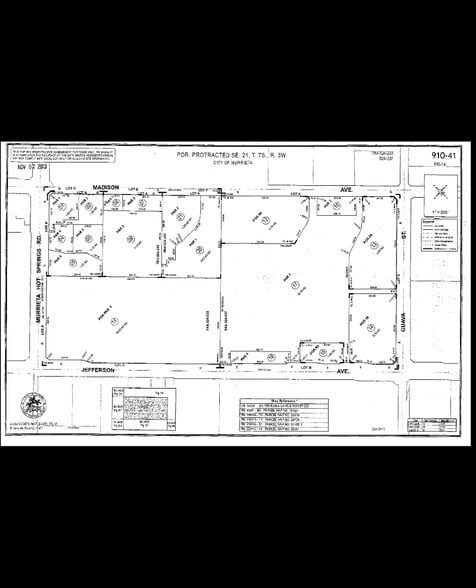 25359 Madison Ave, Murrieta, CA for lease - Plat Map - Image 2 of 2