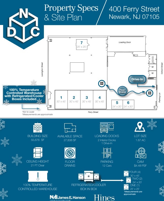 397-447 Ferry St, Newark, NJ for lease Site Plan- Image 1 of 1