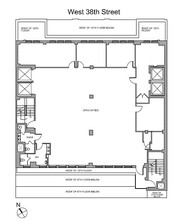 256 W 38th St, New York, NY for lease Floor Plan- Image 1 of 5