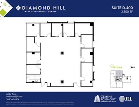 2490 W 26th Ave, Denver, CO for lease Floor Plan- Image 1 of 2