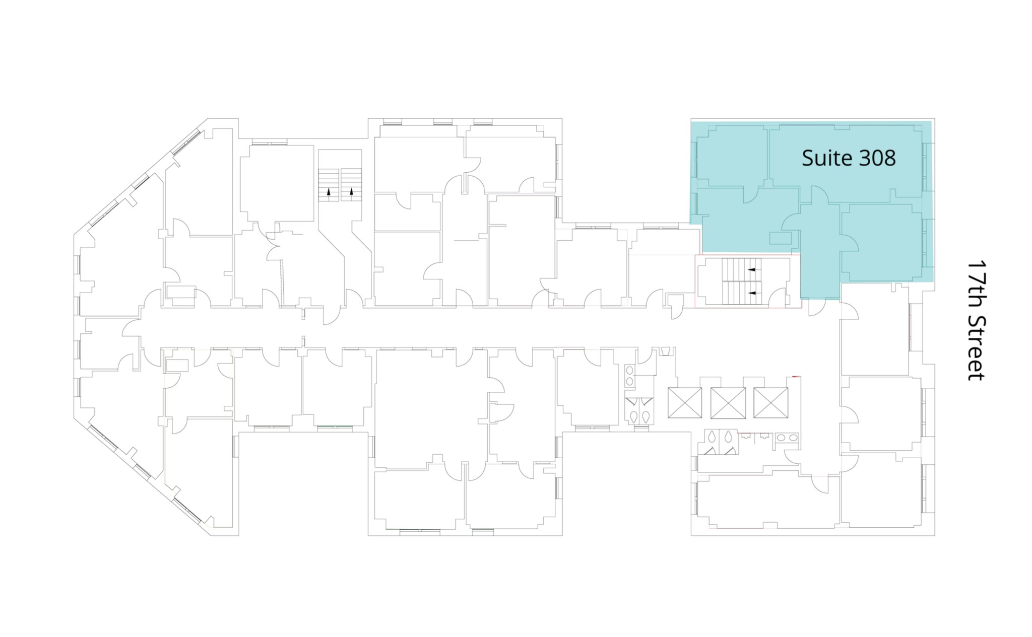 910 17th St NW, Washington, DC for lease Floor Plan- Image 1 of 1