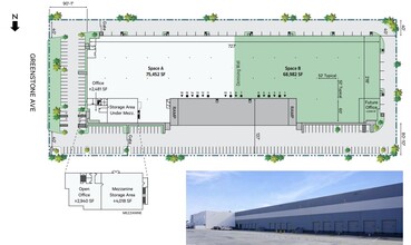 11401 Greenstone Ave, Santa Fe Springs, CA for lease Site Plan- Image 1 of 1