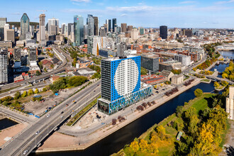 995 Rue De La Commune O, Montréal, QC - AERIAL  map view