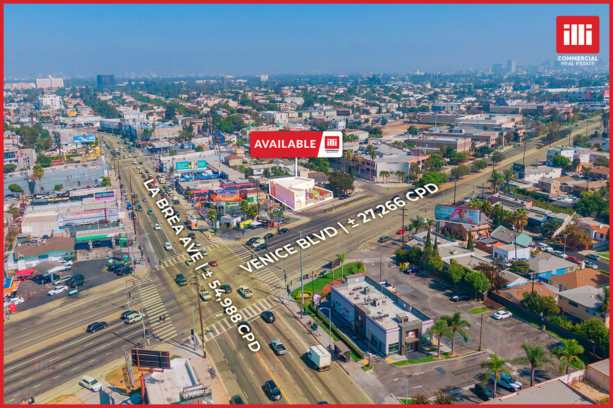 4931 Venice Blvd, Los Angeles, CA for lease - Aerial - Image 1 of 7