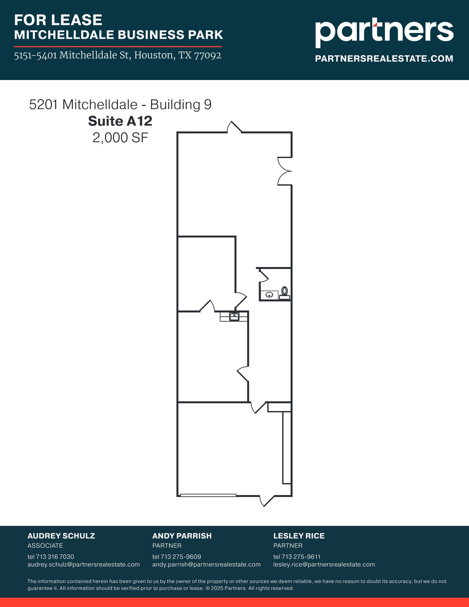5151 Mitchelldale St, Houston, TX for lease Site Plan- Image 1 of 1