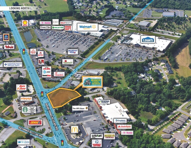 3808-3810 Boiling Springs Rd, Boiling Springs, SC for sale - Building Photo - Image 1 of 1