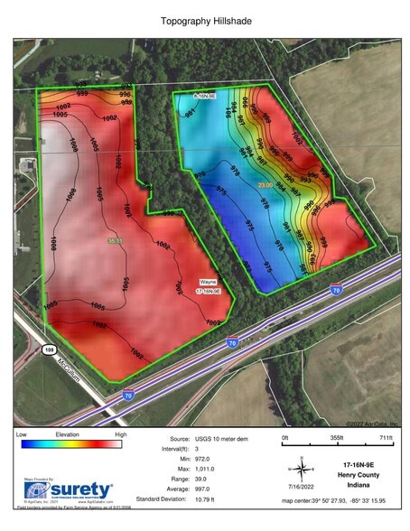 00 State Knightstown IN rd, Knightstown, IN for sale - Aerial - Image 3 of 3