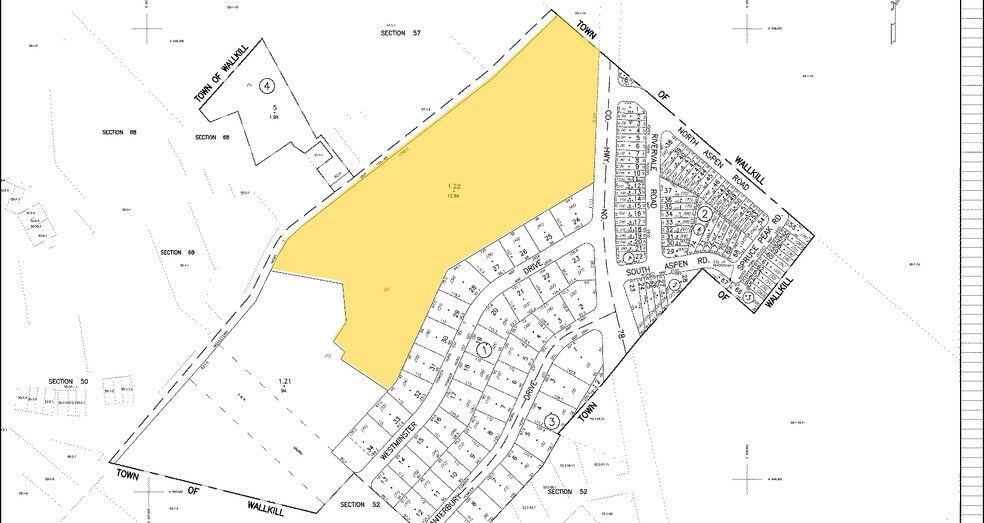 51-95 High Barney Rd, Middletown, NY for sale - Plat Map - Image 1 of 1