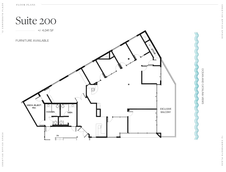 12 Corporate Plaza Dr, Newport Beach, CA for lease Floor Plan- Image 1 of 1