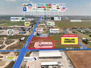 5160 Prince St, Clovis, NM - AERIAL map view