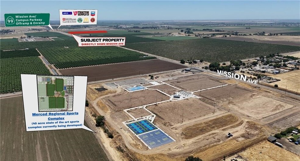 0 1/2 Mission ave, Merced, CA for sale - Building Photo - Image 3 of 26