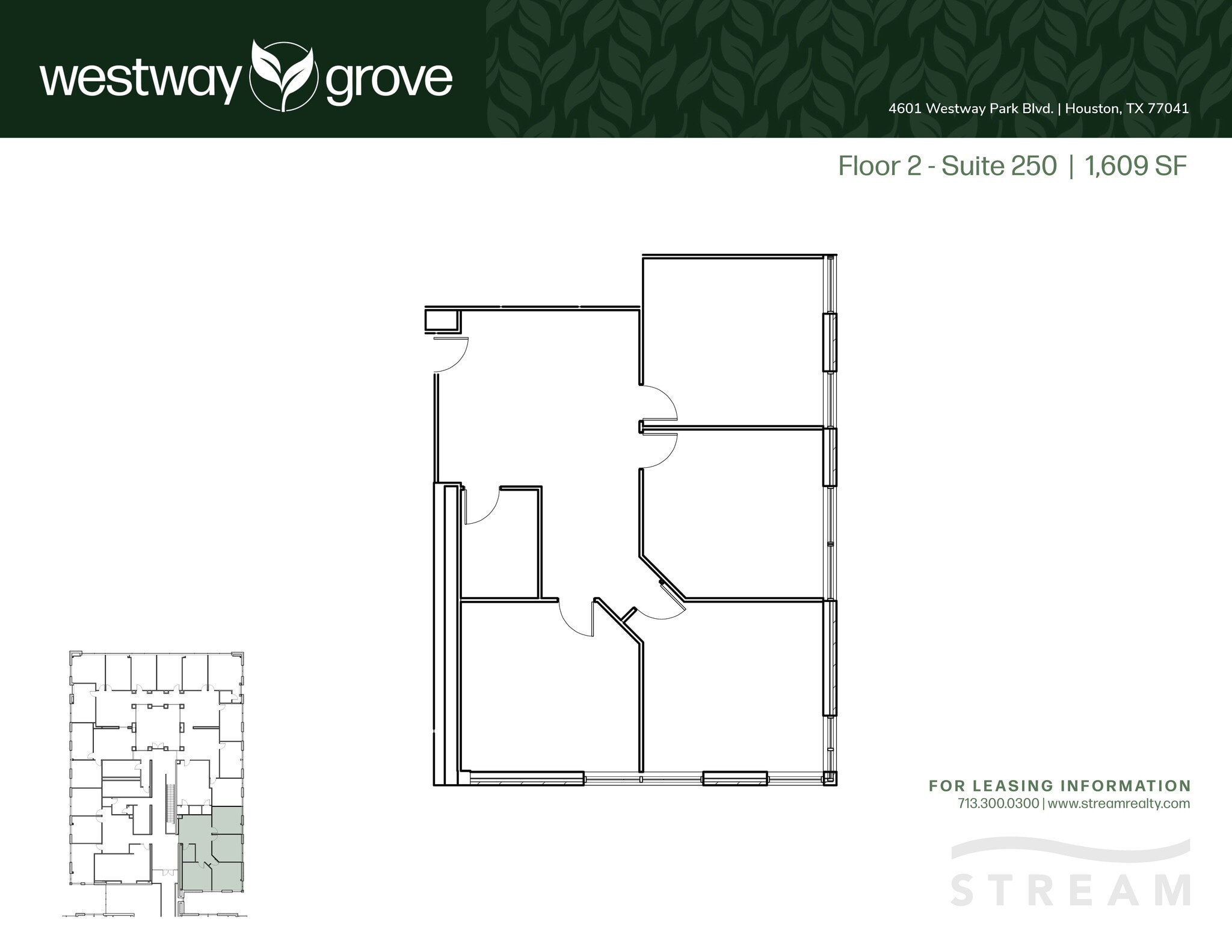 4601 Westway Park Blvd, Houston, TX for lease Floor Plan- Image 1 of 1