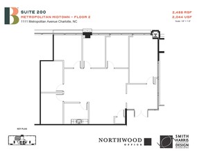 1111 Metropolitan Ave, Charlotte, NC for lease Floor Plan- Image 1 of 1