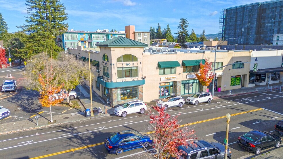 490 Mendocino Ave, Santa Rosa, CA for lease - Aerial - Image 1 of 2