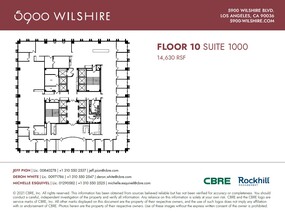 5900 Wilshire Blvd, Los Angeles, CA for lease Floor Plan- Image 1 of 1