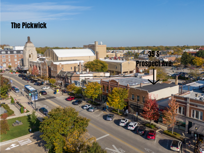 35 S Prospect Ave, Park Ridge, IL for sale - Aerial - Image 1 of 11