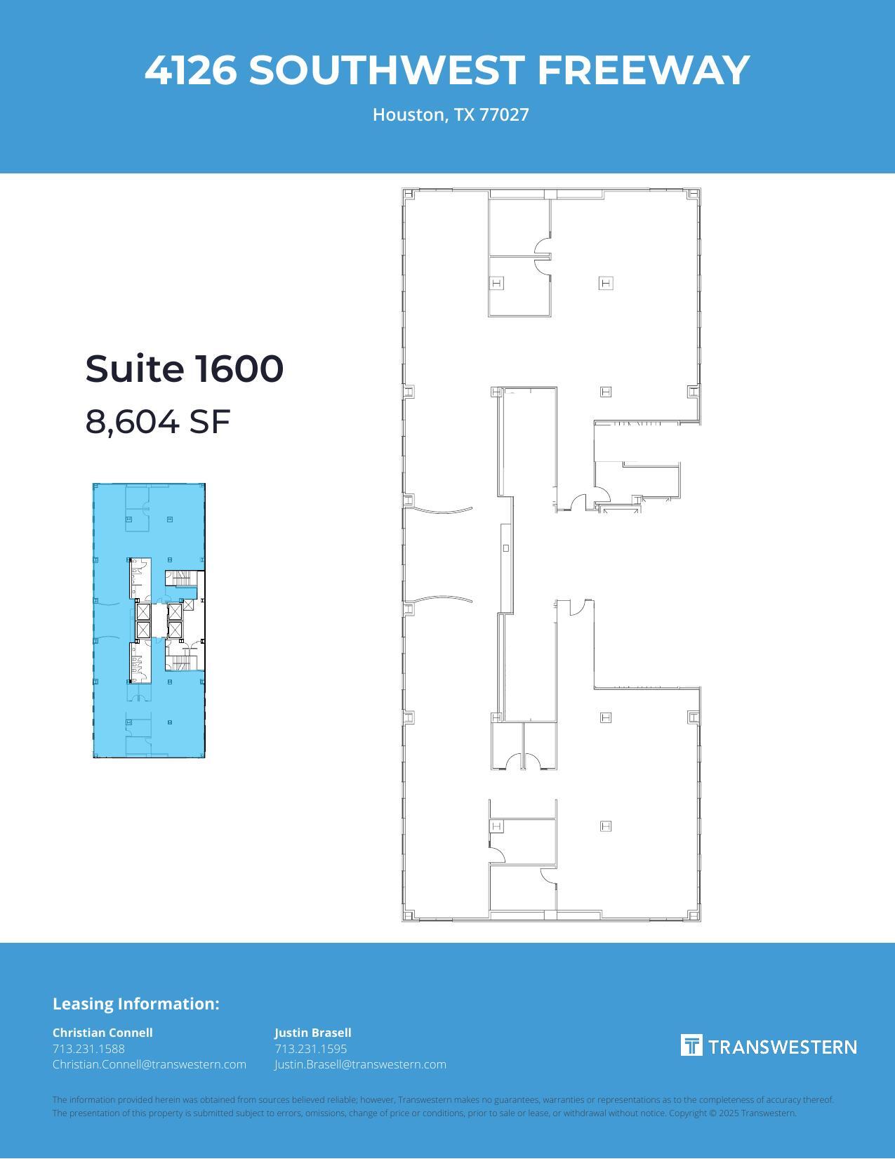 4126 Southwest Fwy, Houston, TX for lease Floor Plan- Image 1 of 1