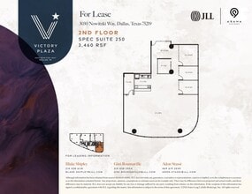 3030 Nowitzki Way, Dallas, TX for lease Floor Plan- Image 1 of 1