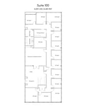 805 Oakwood Dr, Rochester, MI for lease Floor Plan- Image 1 of 2