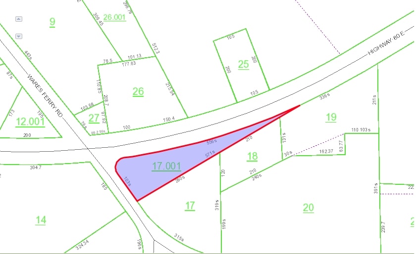 E 80 Hwy, Mount Meigs, AL for sale - Primary Photo - Image 1 of 1