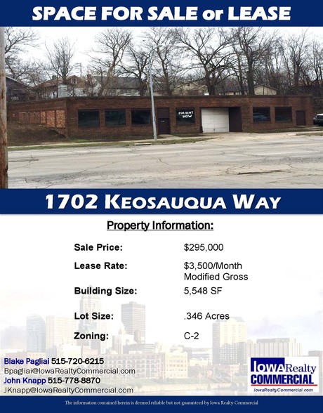 1702 Keosauqua Way, Des Moines, IA for sale - Building Photo - Image 2 of 2