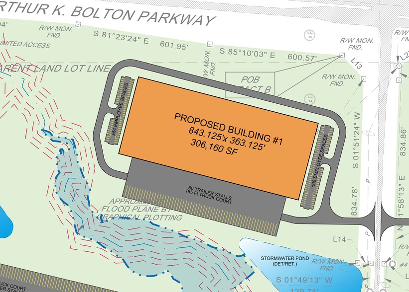 Athur K Bolton Hwy, Griffin, GA for lease - Site Plan - Image 1 of 2