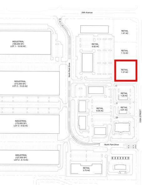 5280 100th Street, Johnston, IA for sale - Site Plan - Image 2 of 2