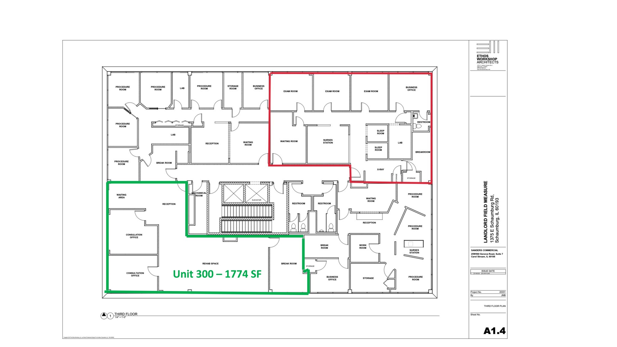 1375 E Schaumburg Rd, Schaumburg, IL for lease Site Plan- Image 1 of 1