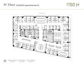 1750 H St NW, Washington, DC for lease Floor Plan- Image 1 of 11