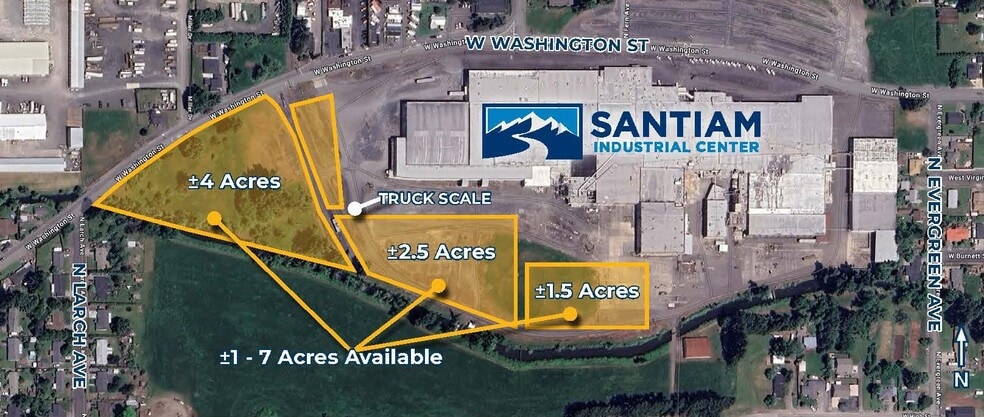 930 W Washington St, Stayton, OR for lease - Site Plan - Image 2 of 13