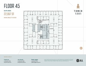 1201 3rd Ave, Seattle, WA for lease Floor Plan- Image 1 of 1