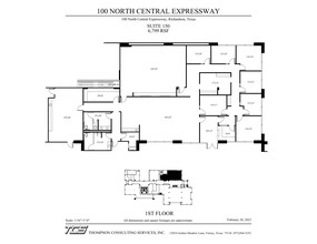 100 N Central Expy, Richardson, TX for lease Site Plan- Image 1 of 1